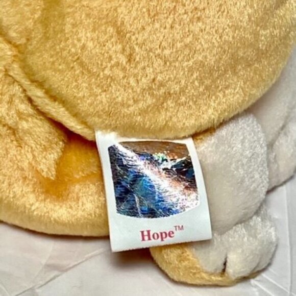 Ty Beanie Baby Original Hope The Praying Bear Retired 1998/1999 Tag Errors VHTF - Picture 12 of 12